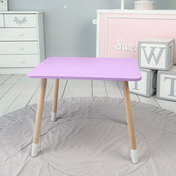 Kindertisch aus Holz – Schreibtisch und Möbel für das Kinderzimmer, ideal als Geschenk – Bild 2
